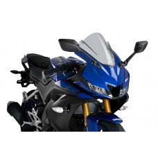 Z-RACING SCREEN FOR YAMAHA YZF-R125 2019-2023/ YZF-R15 V3 2017-2023 - SMOKE